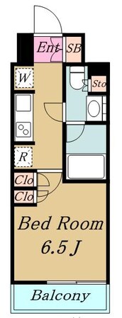 BLESS上池袋の物件間取画像